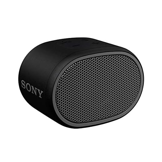 Sony SRS-XB01 Enceinte portable ultra compacte résistante à l'eau - Noire
