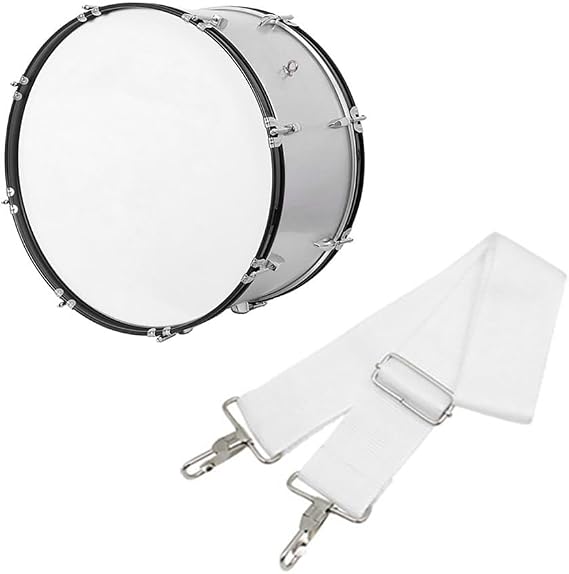 Drum Strap,Adjustable Nylon Snare Military Drum Sling with Comfortable Shoulder Sling for Military and Samba Drums