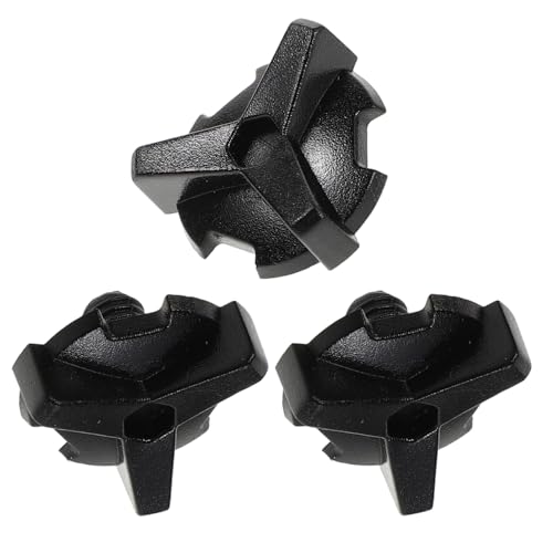 Unomor 3pcs Black Helmet Visor Screw Kit Durable Replacement Hardware for Dirt Easy Installation Enhanced Stability Security for