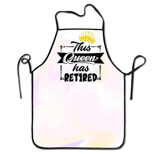 Retirement Gifts For Women Funny Apron For Women Chef Apron For Cooking Bbq Grilling Happy Retirement Gifts For Coworkers, Boss, Mom,Wife #TOP1