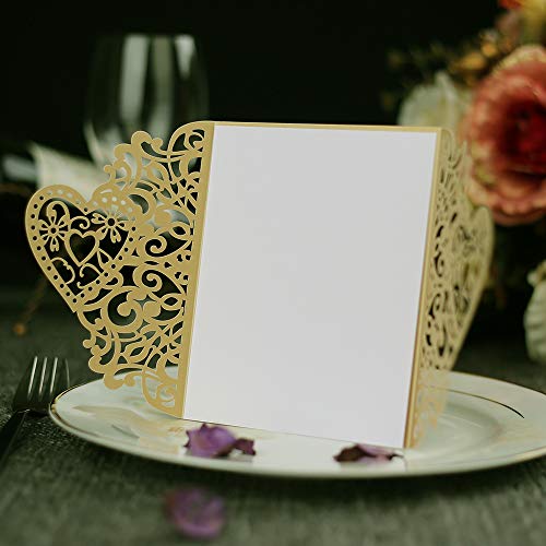 Baugger - 20pcs convites cartões convite titulares para festa de aniversário de casamento aniversári