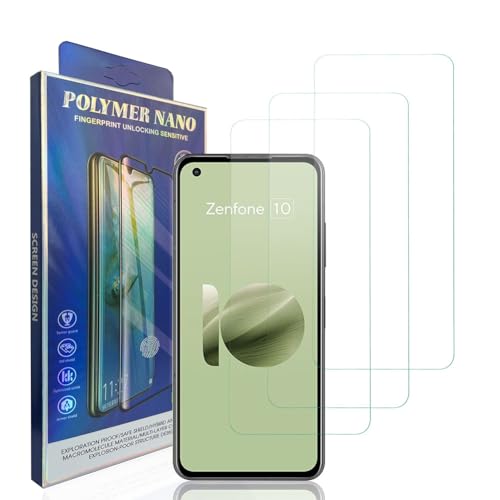 HACIEN Protecteur D'écran pour ASUS ZENFONE 10, protecteur d'écran film de protection film blindé HD 9H film Verre Trempé Compatible pour ASUS ZENFONE 10 3...