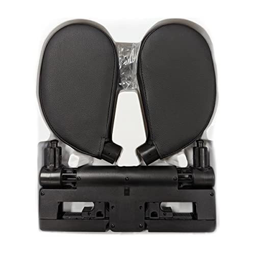 車載 ネックピロー 車 ヘッドレスト 高反発 クッション 枕 車用首枕 車用 サイド FJ5453-black