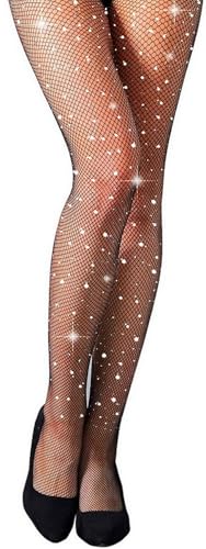 MengPa Women's Fishnets Tights High Waist Stockings Party Thigh High Pantyhose