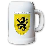Handspülung empfohlen Krug/Bierkrug 0,5l -28.Bierkrug Panzergrenadierbrigade 30 PzGrenBrig #12992