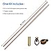 GOUNENGNAIL 8ft Ground Rod Kit - 5/8'' Bonded Electrical Copper Grounding with Bronze Clamp UL Listed,Great for Fence Lightning Strike Electrode Earthing Rod, Swimming Pool Rods, 5/8''x8' (4'+4' Kit)