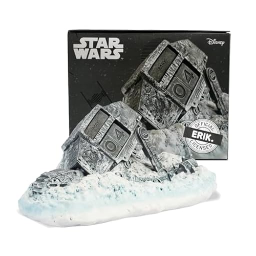 Calendario Perpetuo Star Wars 3D - Figura Atat Derribado Decoracion Habitacion Juvenil - Calendario sobremesa para niños y adultos │ El Señor de los Anillos Regalos Merchandising | Ya disponible en tu tienda friki favorita! En mundofriki.es!