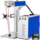 laser fibra segunda mano Accesorios Refinados: El grabador láser para metal está equipado con una rueda de elevación para ajustar la altura, y tres interruptores en el panel de control son fáciles de operar.