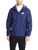 Helly Hansen Men's Seven J Waterproof Windproof Breathable Rain Jacket, 689 Evening Blue, X-Large