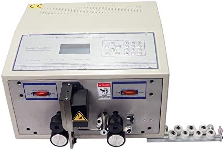 Stripping Machine SWT 508C Computer Automatic Wire Stripping Machine SWT508C Cutting Cable Crimping and Peeling from 0.1 to 2.5mm2 Wire Peeling Cutting(Swt508c)