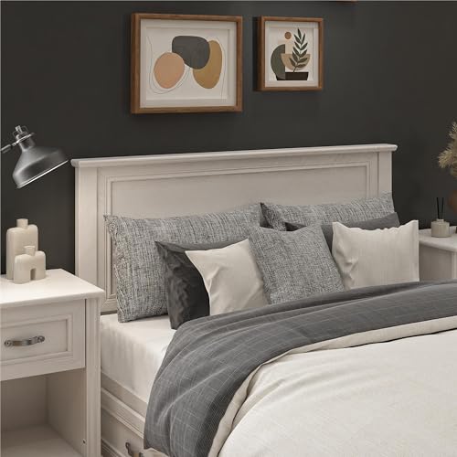 Ameriwood Home Hillview Full Headboard, Ivory Oak