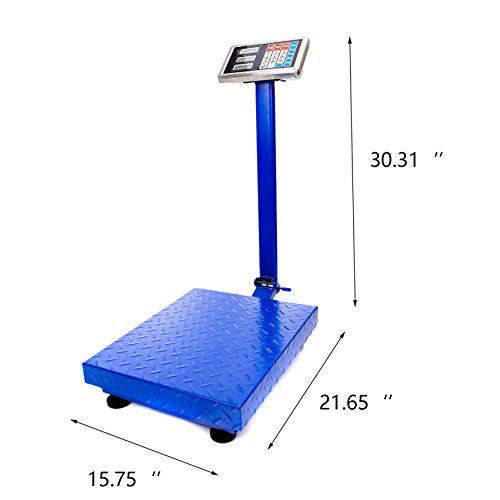 Báscula Electrónica Henf 300KG / 660lbs Plataforma Digital miniatura 5