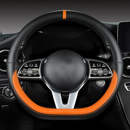 �n���h���J�o�[ �ƌ݊����̂��� ���N�T�XLS 350 500h 5�l���2017�N10��~2021�N �Ή� �ԗp �X�e�A�����O�J�o�[ ���U�[ �ʋC�� ����~�� ���^�݌v �Z���^�[�}�[�N �y������ ���ʎԌ��p �ԓ��A�N�Z�T���[(�I�����W,D�^)