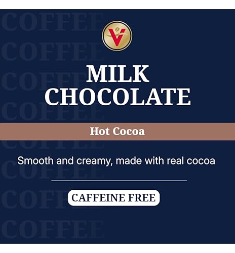Image of Victor Allen's Milk Chocolate Flavored Hot Cocoa Mix, 42 Count, Single Serve K-Cup Pods for Keurig K-Cup Brewers | Compatible with all Keurig brewers, Kosher-OU-D dairy, Brew at 8fl oz, Hot cocoa pods with creamy milk chocolate