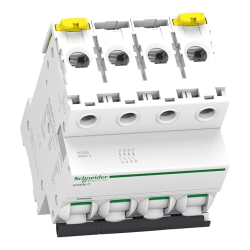 Disjoncteur iC60N Acti9 Schneider Electric Courbe C 4P 32A