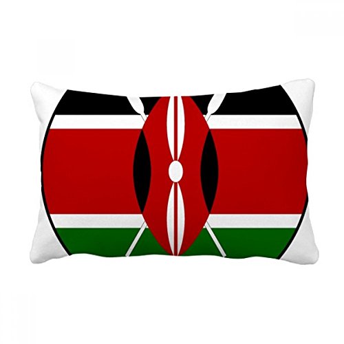 Coussin de décoration Kenya multicolore grand format pour canapé - 2