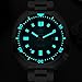 Imagen de ADDIESDIVE Reloj de Buceo para Hombre 200m Resistente al Agua Movimiento de Cuarzo 2115 Cristal de Zafiro sintético Bisel Giratorio BGW9 Luminoso Calendario Acero Inoxidable Reloj analógico AD2511