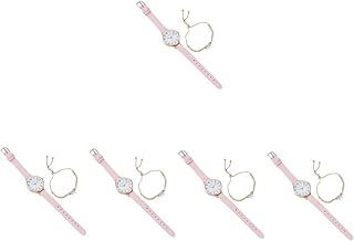 5 Conjuntos De Relógios Casuais Para Meninas Pulseiras Femininas Pulseiras Femininas Pulseiras Delicadas Pulseiras Femininas Pulseiras Femininas Decoração De Pulso Para