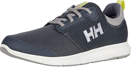 Image of Helly-Hansen Ahiga V4 HP Boat Shoes for Men - Breathable, Lightweight, and Hard-Wearing Textile with EVA Cushion Midsole and Rubber Traction Outsole