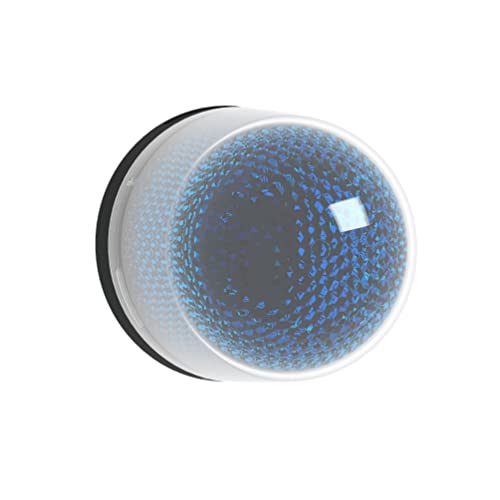 Baliza LED multifunción azul 12-24VDC con luz intermitente de seguridad para vehículos