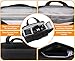 Lacdo Camera Bag Case for Canon Powershot SX540 SX530 SX60 SX420 HS, Nikon Coolpix L340 B500 B700 L330 L840, Panasonic LUMIX, Sony a6000 Digital Camera and Accessories Shoulder Bag, Anti-shock, Black
