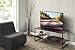 ZINUS TV Stand with Shelf, 40 Inch, Red mahogany wood grain