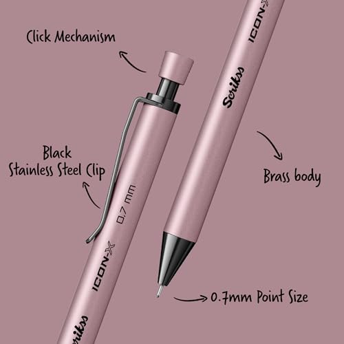 Image of Scrikss 0.7mm Mechanical Pencil | Powder Pink | Icon-x