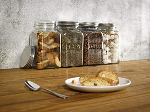 Tala Glass Sugar Storage Canister,1250ml