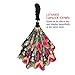Designer Fashion Reverse Umbrella - Windproof Double Layer Inverted Umbrella - Self Stand Upside Down Umbrella Vintage Roses Design - Inside Out Umbrella for Car - Vented Umbrella for Women