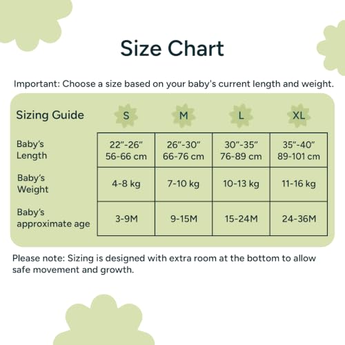 Image of NINTARABABY 1.5 TOG Sleep Sack - Organic Cotton | Soft, Breathable, Winter Swaddle, Wearable Blanket for Newborns (9-15 Months), Unisex Sleeping Bag, Gifts for Babies