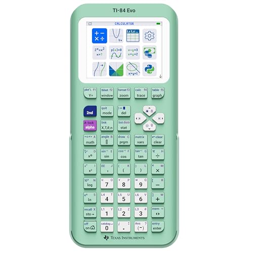 Image of Texas Instruments Graphing Calculator | Intuitive Icon-based Homescreen, USB-C Charging, Python Programming, Faster Performance, Bigger Graphs than TI-84 Plus CE