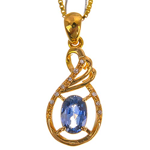 Collier en or jaune 18 carats parfait avec une robe de soirée