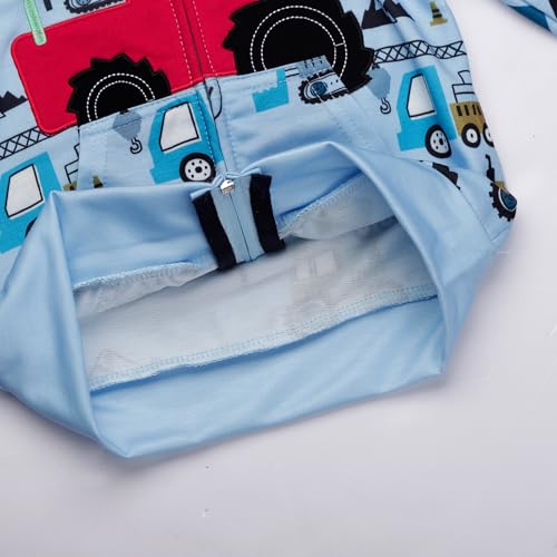 Image of Boys Toddler Zip Up Hoodie Kids Fall Winter Jacket Cute Sweatshirt With Hood 2-7 Years Old