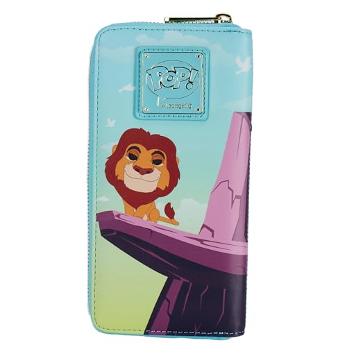 Loungefly Pop Disney Lion King Pride Rock Zip Around Wallet3