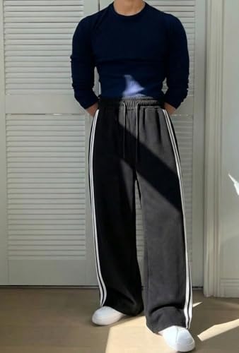 Image of dockstreet Track Pant for Men || Baggy Fit || Track Pants || Full Elastic Jogger Track Pant || 100% Cotton