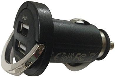 MITSUGAWA 2.4A/12W DUAL USB Universal Car Charger for Apple and Android devices-CA5524-ISG