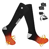 SAVIOR HEAT Heated Socks for Men and Women,Rechargeable Electric Heated Socks,Winter Foot Warmers...