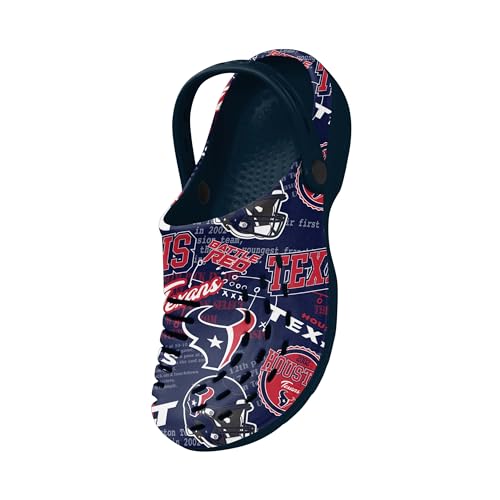 Image of FOCO Arizona Cardinals NFL Mens Historic Print Clog with Strap