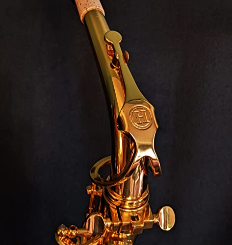 Saxophone Herche Superior Alto Saxophone X3 | Professional Instruments For All Levels | High F# Key | Educator Approved & Service Plan #TOP3