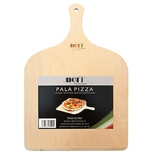 HOT! Kitchenware Pizza schop, van berkenhout, Made in Italy, 29×41,5cm