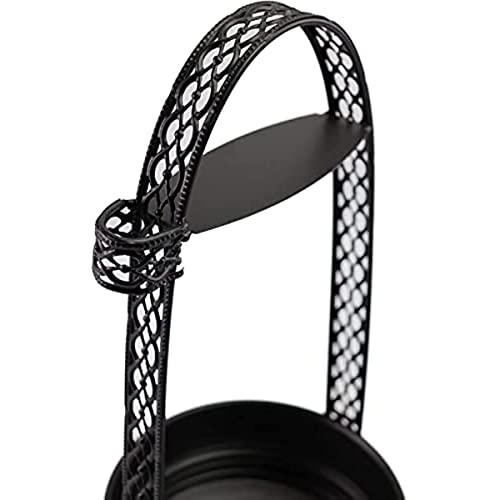 Black Hookah Charcoal Coal Holder Premium Quality Basket W/Side Tong Holder Lounge Hookah Lounge Style Accessories #TOP1