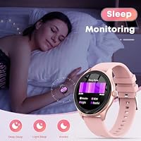 Smart Watch for Women, 1.39" HD Touchscreen Smartwatch with 120 Sports Modes, AI Voice Assistant, Heart Rate/Sleep Monitor, Bluetooth Call & Music Control Fitness Watch for iPhone/Android (Pink) — image 7