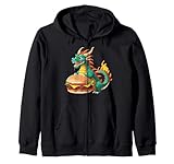 Chinese Dragon and US Hamburger