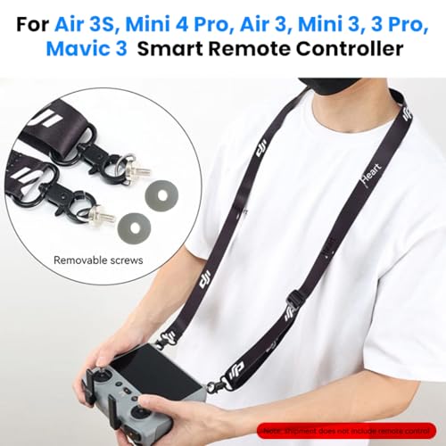 Image of ZORBES Smart RC Neck Strap for Air 3S, Mini 4 Pro, Mavic 3 Quick Release