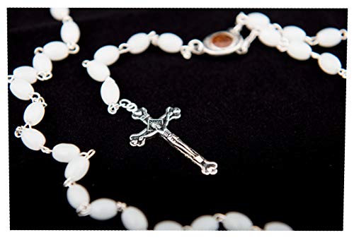 Zuluf Holy Land Beads Rosary Catholic Necklace with Holy Soil For Boys and Girls Religious Rosary Hand Made4