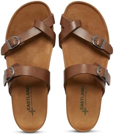 Eastland Women's TIOGO Sandal, Natural, 7 | Image 4