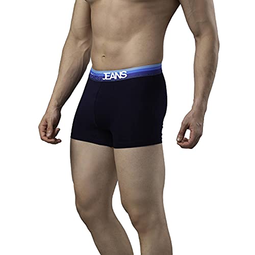 Image of Underjeans Men Cotton Blend Trunk - Pack of 2