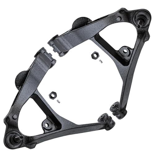Image of Detroit Axle - Front End Kit for 1999-2006 Chevrolet Silverado 1500 GMC Sierra 1500 Suburban Yukon Tahoe Cadillac Escalade 4 Lower Upper Control Arms with Ball Joint 2 Sway Bars 4 Outer Inner Tie Rods