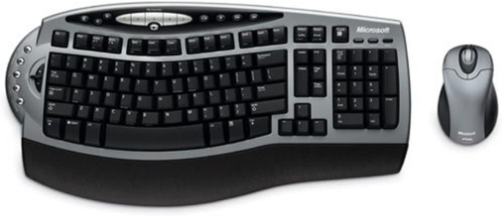 Microsoft Wireless Optical Desktop 4000 (3.0) Silver PS2/USB Mac/Win