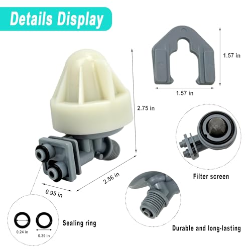 Reemplazo Boquilla y Venturi para Ablandador de Agua 7187065 miniatura 5
